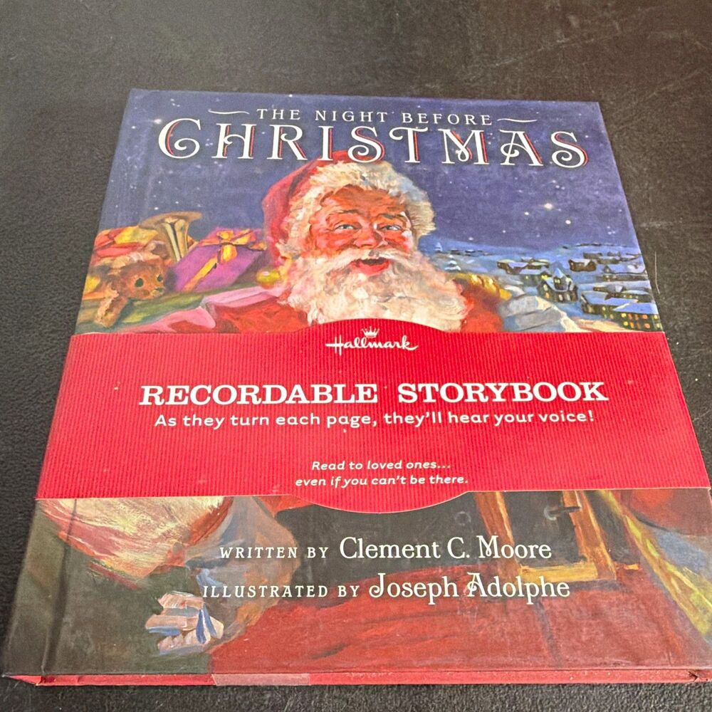 Hallmark Recordable Storybook The Night Before Christmas Clement C. Moore Illus